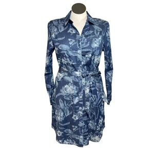 polyester fabric dress design Royal Chiffon Summer Pattern burgundy gown Maeve Denim Dress In Size:4_S